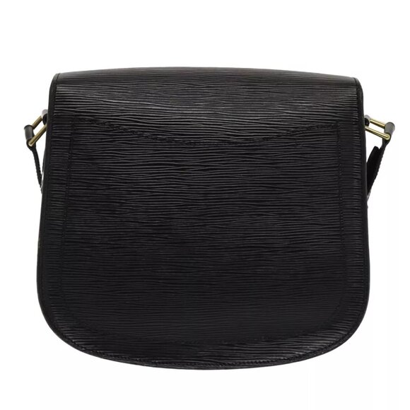 LOUIS VUITTON Epi Saint Cloud GM Shoulder Bag Black Noir M52192 LV Auth yk13931 - Picture 3 of 16